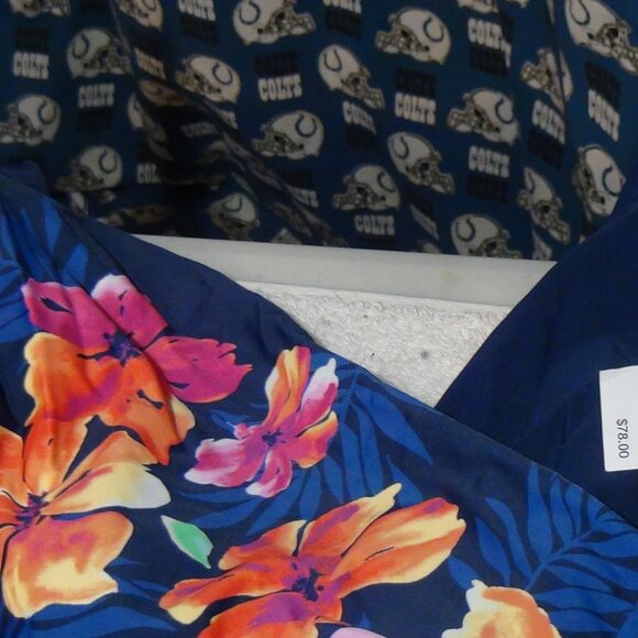 Lands' End Women's Surplice Swim Dress One Piece Swimsuit Tummy Control M 10-12 - Picture 7 of 16